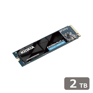 KIOXIA｜キオクシア｜内蔵SSD KIOXIA EXCERIA PLUS G4 NVMe Gen5x4 2TB｜SSD-CK2.0N5PLG4N