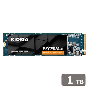 KIOXIA�b�L�I�N�V�A�b����SSD KIOXIA EXCERIA G3 NVMe Gen5x4 1TB�bSSD-CK1.0N5G3/J