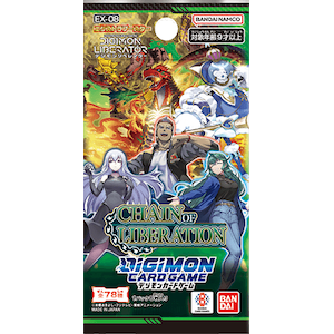 �o���_�C�b�y1�p�b�N�z�f�W�����J�[�h�Q�[�� �G�N�X�g���u�[�X�^�[ CHAIN OF LIBERATION�yEX-08�z�b�޼���EX-08 CHAIN OF LIBERATION
