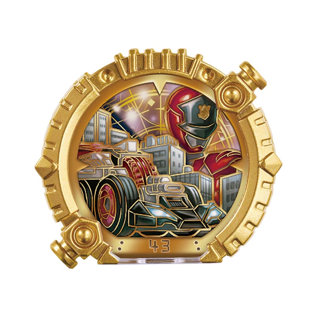 【レア】ルパパト　シルバーリング9号（ルパンレンジャーモチーフ） DXセンタイリングセット ルパンレンジャー＆パトレンジャー