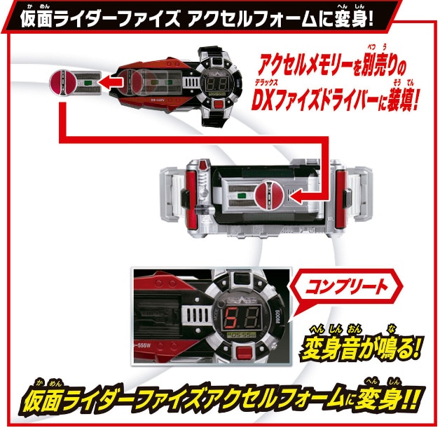 SUPER BEST DXファイズアクセル(仮面ライダーファイズ