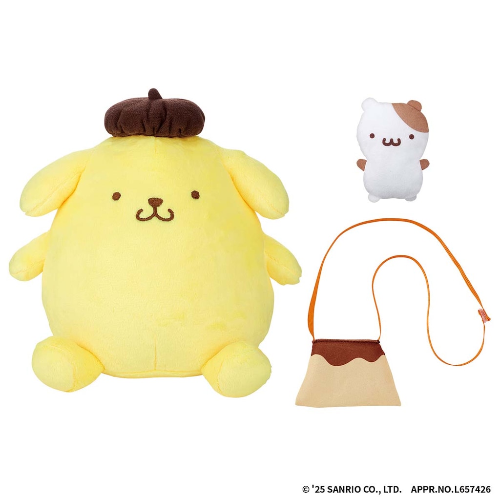 ポムポムプリン　おでかけ　ボンボヤージュ　ぬいぐるみ 楽天市場】【人気商品】【サンリオ】プラッシュコスチューマー