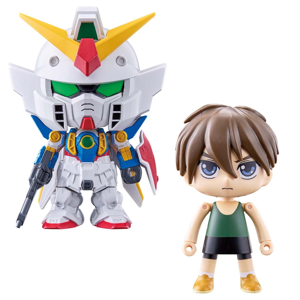 ガンダムクロス ウイングガンダム&ヒイロ・ユイ | バンダイ | ガンダム