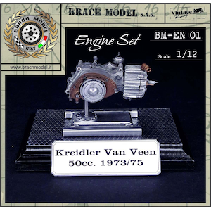 BrachModel�b1/12 �N���C�h���[�E�t�@���E�t�F�[�� 50cc 1973/75 �G���W���Z�b�g�yBM-EN01�z�bBM-EN01 �ײ��ׁ[̧�̪�� 50�t �ݼ��