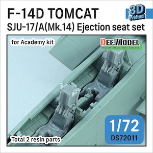 �f�t���f���b1/72 ���p �A�����J�C�R F-14D�g���L���b�g�p SJU-17/A(Mk.14)�ˏo���ȃZ�b�g(�A�J�f�~�[�p 2��)�yDS72011�z�bDS72011 KF-21 F-14D�ѷ���ֳJU-17/A�޾�