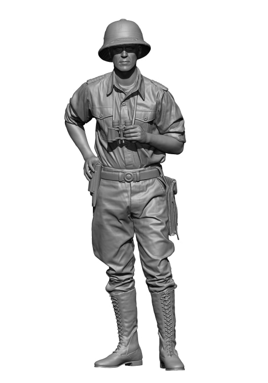 1/35 WWII ドイツ・アフリカ軍団の指揮官【HS35093】 | H3