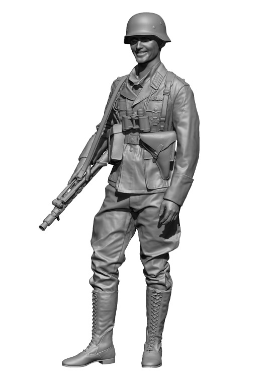 1/35 WWII ドイツ・アフリカ軍団の指揮官【HS35093】 | H3