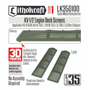 ���\�N���t�g�b1/35 WWII �I/�\ KV-1/2�d��� �@�֎��O���� Ver.1(2��)�yLK350100�z�bLK350100 ��ݼ¸��� Ver1