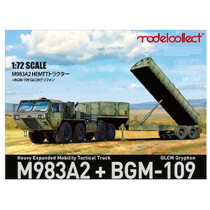 ���f���R���N�g�b1/72 M983A2 HEMTT�g���N�^�[��BGM-109 GLCM�O���t�H���yUA72362�z�b���ٺڸ� UA72362 M983A2
