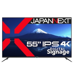 JAPANNEXT｜ジャパンネクスト｜液晶ディスプレイ(55型/IPS/4K UHD 3840×2160/60Hz/8ms/HDR10/HDMI2.0/VESA)(ブラック)｜JN-IPS5503TUHDR