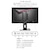 JAPANNEXT｜ジャパンネクスト｜ゲーミング液晶ディスプレイ(27型/IPS/WQHD 2560×1440/240Hz/1ms/HDR10/HDMI2.0/DP1.4/VESA)(ブラック)｜JN-27IPS240WQHDR-HSP