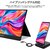 JAPANNEXT｜ジャパンネクスト｜モバイル液晶ディスプレイ(15.6型/IPS/FullHD 1920×1080/60Hz/5ms/HDR10/miniHDMI/USB Type-C)(ブラック)｜JN-MD-IPS1565FHDR