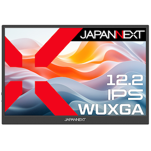 JAPANNEXT�b�W���p���l�N�X�g�b���o�C���t���f�B�X�v���C(12.2�^/IPS/WUXGA 1920�~1200/60Hz/20ms)(�u���b�N)�bJN-MD-IPS122WX