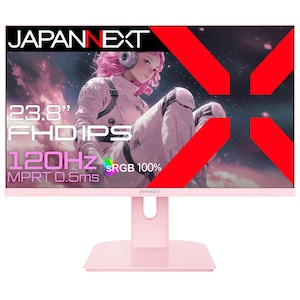 JAPANNEXT�b�W���p���l�N�X�g�b�Q�[�~���O�t���f�B�X�v���C(23.8�^/IPS/FullHD 1920�~1080/120Hz/0.5ms)(�s���N)�bJN-IPS238G120F-PK