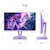 JAPANNEXT｜ジャパンネクスト｜液晶ディスプレイ(23.8型/IPS/FullHD 1920×1080/120Hz/0.5ms/HDR10/HDMI1.4/VESA/2年保証)(パープル)｜JN-IPS238G120F-PP