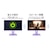 JAPANNEXT｜ジャパンネクスト｜液晶ディスプレイ(23.8型/IPS/FullHD 1920×1080/120Hz/0.5ms/HDR10/HDMI1.4/VESA/2年保証)(パープル)｜JN-IPS238G120F-PP