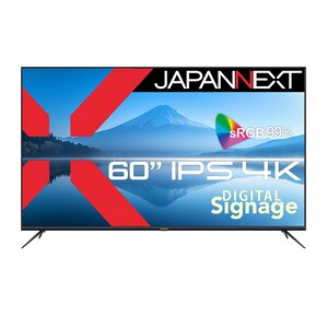 サイネージ液晶ディスプレイ(60型/IPS/4K UHD 3840×2160/60Hz/9.5ms 