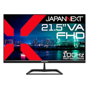 JAPANNEXT｜ジャパンネクスト｜液晶ディスプレイ(21.5型/VA/FullHD 1920×1080/100Hz/20ms/HDMI1.4/VESA)(ブラック)｜JN-V215DF2