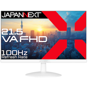 JAPANNEXT�b�W���p���l�N�X�g�b�t���f�B�X�v���C(21.5�^/VA/FullHD 1920�~1080/100Hz/14ms)(�z���C�g)�bJN-V215F2-W