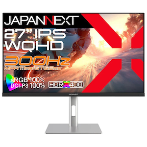 JAPANNEXT�b�W���p���l�N�X�g�b�Q�[�~���O�t���f�B�X�v���C(27�^/IPS(ADS)/WQHD 2560�~1440/300Hz/1ms)�bJN-IPS27G300Q-HSP