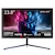 JAPANNEXT｜ジャパンネクスト｜ゲーミング液晶ディスプレイ(23.8型/TN/WQHD 2560×1440/165Hz/1ms/HDR10/HDMI2.0/DP1.2/DVI-I/VESA)(ブラック)｜JN-238GT165WQHDR