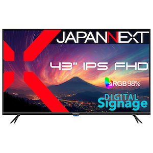JAPANNEXT�b�W���p���l�N�X�g�b�T�C�l�[�W�t���f�B�X�v���C(43�^/IPS(ADS)/FullHD 1920�~1080/60Hz/8ms/2�N�ۏ�)(�u���b�N)�bJN-IPS43FHD2-U