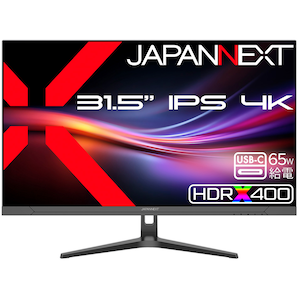 JAPANNEXT�b�W���p���l�N�X�g�b�t���f�B�X�v���C(31.5�^/IPS(ADS)/4K UHD 3840�~2160/60Hz/8ms)(�u���b�N)�bJN-IPSB315U-C6