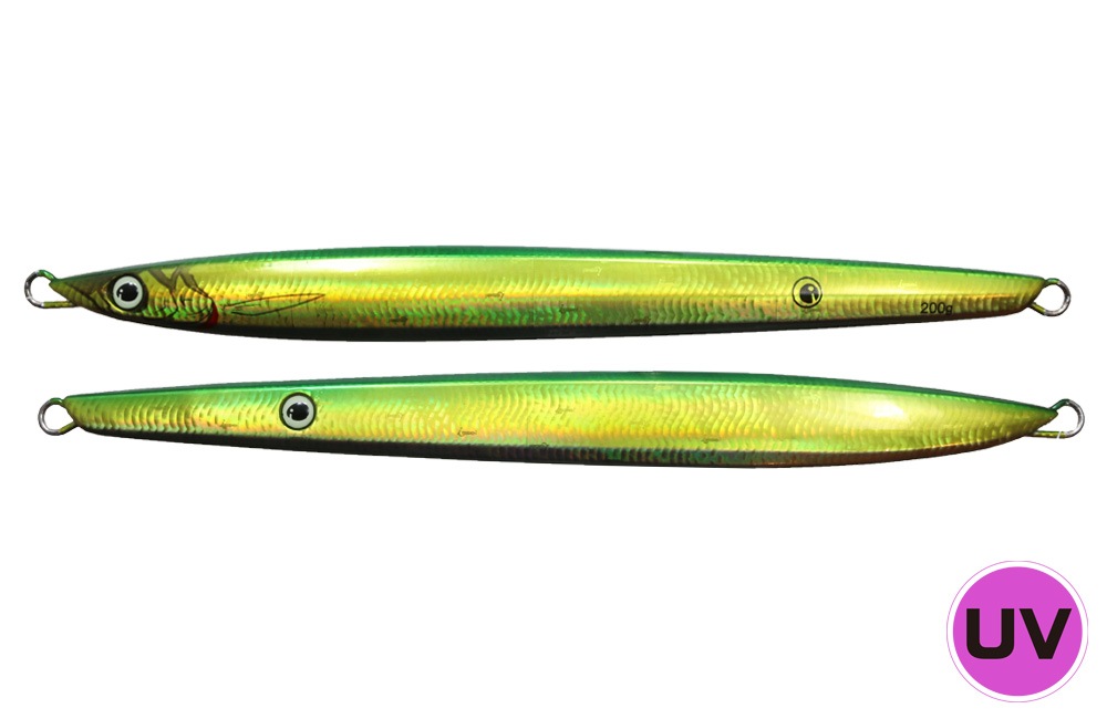 海太郎 ネコメタルロング 200g (#053 UVグリーンゴールド