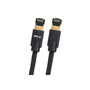 DELA�b�l�b�g���[�N�I�[�f�B�I����Ethernet�P�[�u���i1.0m�j�bC100-E10-J