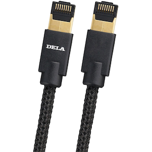 DELA�b�l�b�g���[�N�I�[�f�B�I����Ethernet�P�[�u���i5.0m�j�bC100-E50-J