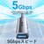 VENTION�b�x���V�����b4-Port USB 3.0 USB 2.0 �X�����n�u �o�X�p���[�Ή� 0.1m�i�O���[�j�bCK-9996