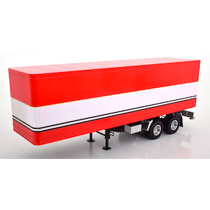ROAD KINGS�b1/18�@Truck Trailer red/white�yRK180160�z�bRK180160 �ׯ��ڰװ گ�ށ@�ܲ�