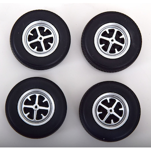 KK Scale�b1/18 �t�H�[�h �^�E�k�X 1971 Tire Set 1 with rims�yKKDCACC045�z�bKKDCACC045 ̫��� ��ǽ 1971 ��Ծ�� 1��
