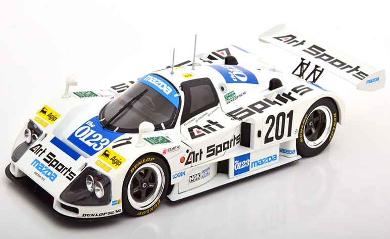 ミニカー　1/18 マツダ 787 B 24h ル・マン 1990 Kennedy/Johansson/Sala #201 [KKDC181334] 1/18 マツダ 787 B #201 24h ル・マン 1990 Kennedy/Johansson