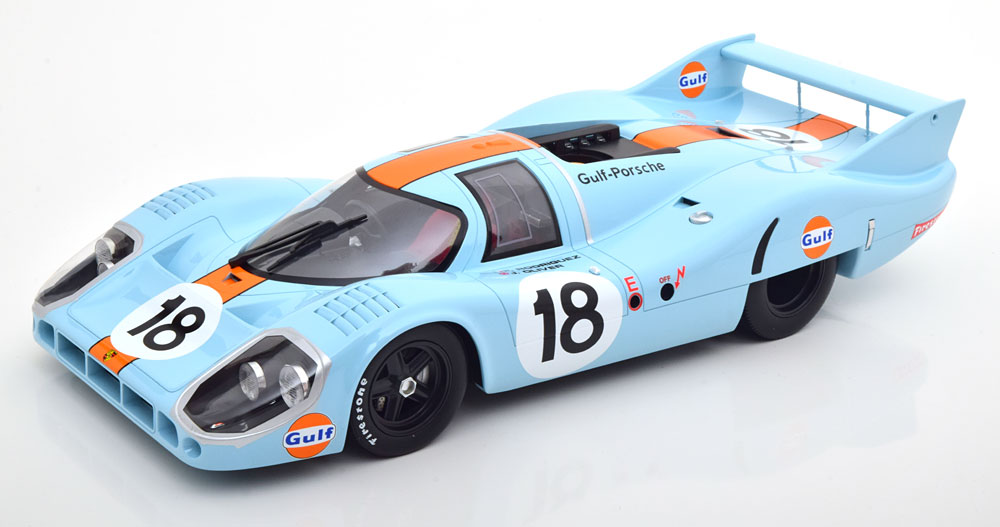 ファッション人気ブランドランキング Gulf 917LH Porsche 1/12 No.18 Rodriguez 1971 Mans Le 24h レーシングカー