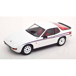 KK Scale�b1/18 Porsche 924 Martini 1985 white/red/blue�yKKDC180722�z�bKKDC180722 ��ټ�924 1985 white/red/blue