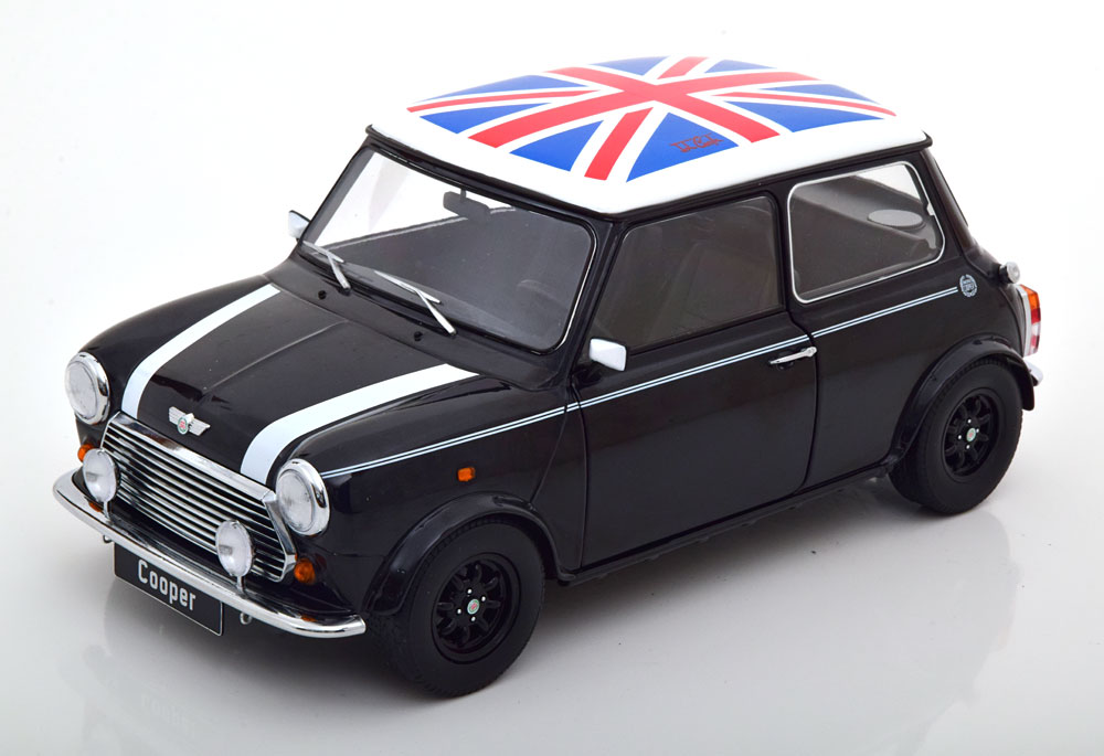 1/12 Mini Cooper 1990 black/white/Union Jack 左ハンドル 1/12 Mini Cooper 1990 black/white/Union Jack 左ハンドル