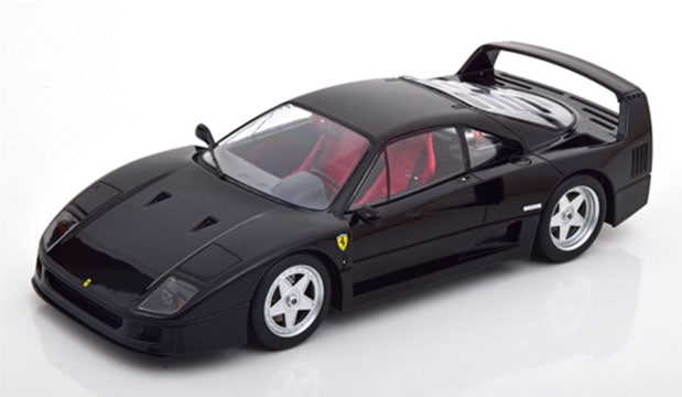 ミニカー　1/18 Ferrari F40 1987(ブラック) [KKDC180693] 1/18 Ferrari F40 1987 black【KKDC180693】 | KK Scale