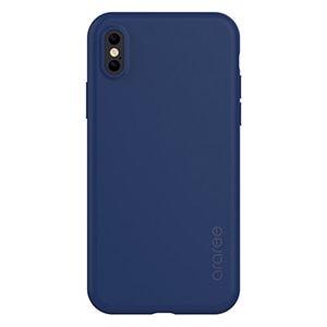 araree�biPhone XS/X�p TPU�P�[�X Airfit�iBLUE�j�bAR10187I8