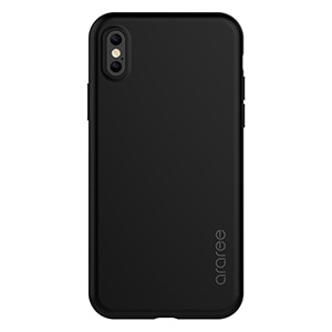 araree�biPhone XS/X�p TPU�P�[�X Airfit�iBLACK�j�bAR10188I8