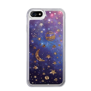 icover�biPhone SE�i��3����/��2����j/8/7�p Sparkle case Space�bIC10339I7S
