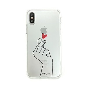 Dparks�biPhone XS/X�p �\�t�g�N���A�P�[�X�i�w�n�[�g�j�bDS10381I8