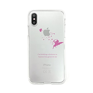 Dparks�biPhone XS/X�p �\�t�g�N���A�P�[�X�i�L���[�s�b�h�j�bDS10382I8