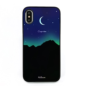 Dparks�biPhone XS/X�p �n�[�h�P�[�X TWINKLE CASE �I�[�������[�����C�g�i�O���[���j�bDS10414I8