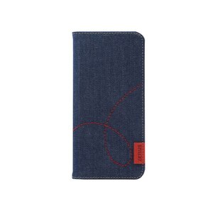 ZENUS�bGalaxy S9�iSC-02K/SCV38�j�p �蒠�^�P�[�X Denim Stitch Diary�bZ12552S9