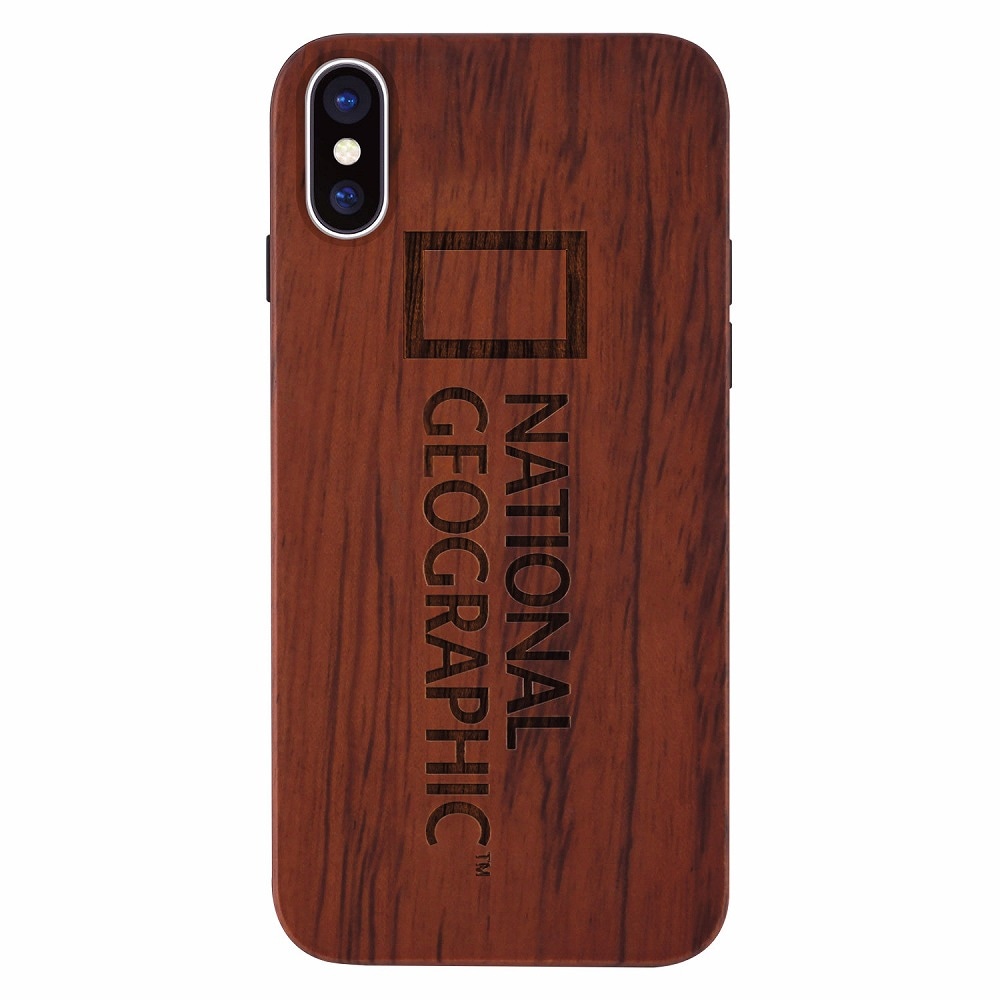 iPhone XS/X用 Nature Wood（ローズウッド） | National