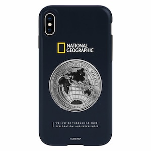 National Geographic�biPhone XS/X�p Global Seal Metal-Deco Case�i�l�C�r�[�j�bNG12967IX