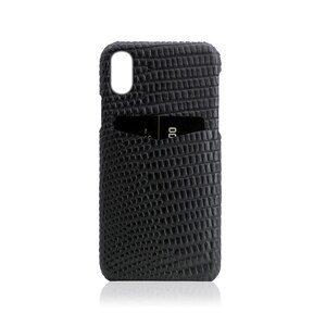 SLG Design�biPhone XR�p Lizard Leather Back Case�i�u���b�N�j�bSD13701I61