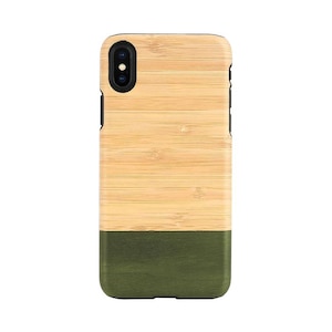 Man��Wood�biPhone XS Max�p �V�R�؃P�[�X�iBamboo Forest�j�bI13895I65