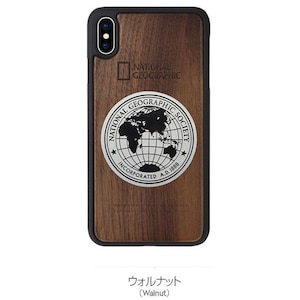 National Geographic�biPhone XS Max�p Metal-Deco Wood Case�i�E�H���i�b�g�j�bNG14151I65
